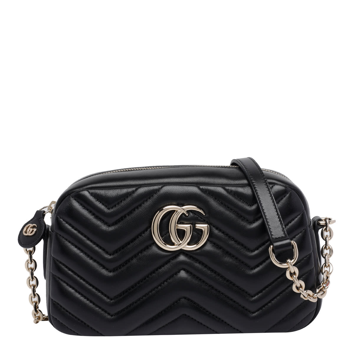 Gg Marmont Leather Camera Bag