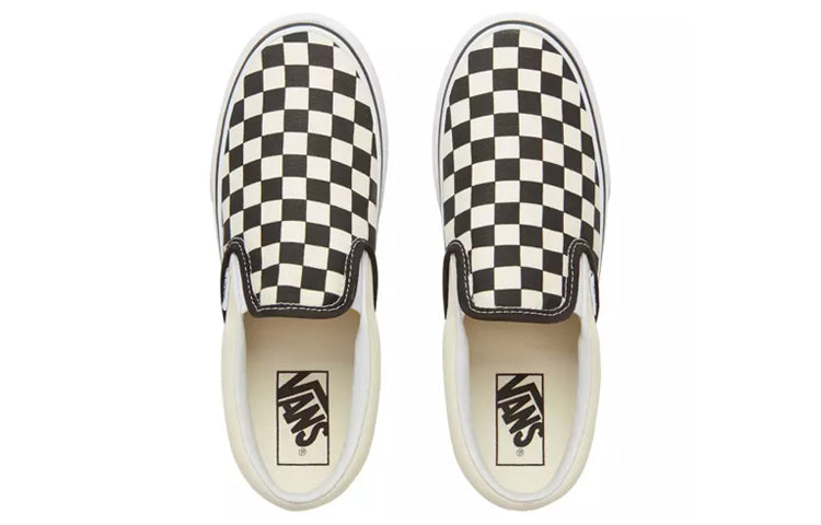 Classic Slip-On Platform 'Checker - Black White'