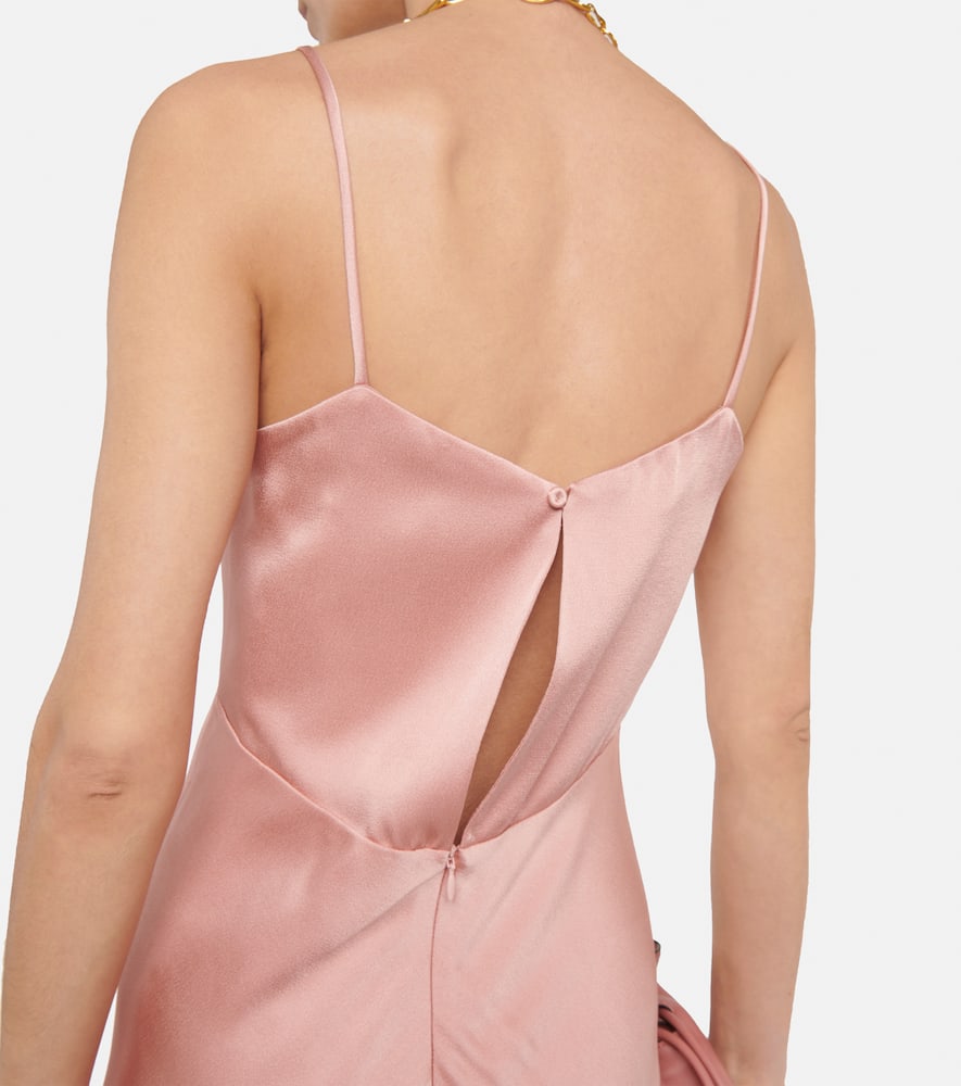 Max Mara Bridal Selce satin slip dress