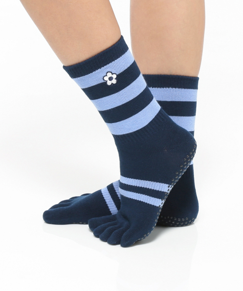Blueberry Socks Pilates Socks Toesox Non-Slip Socks