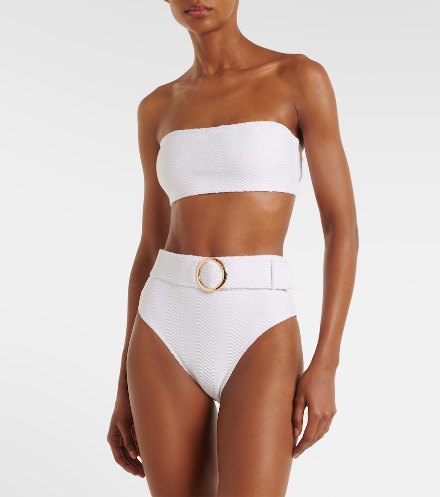 Iris belted bikini bottoms