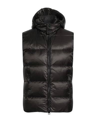 Man Vest Dark green Size 42 Polyamide