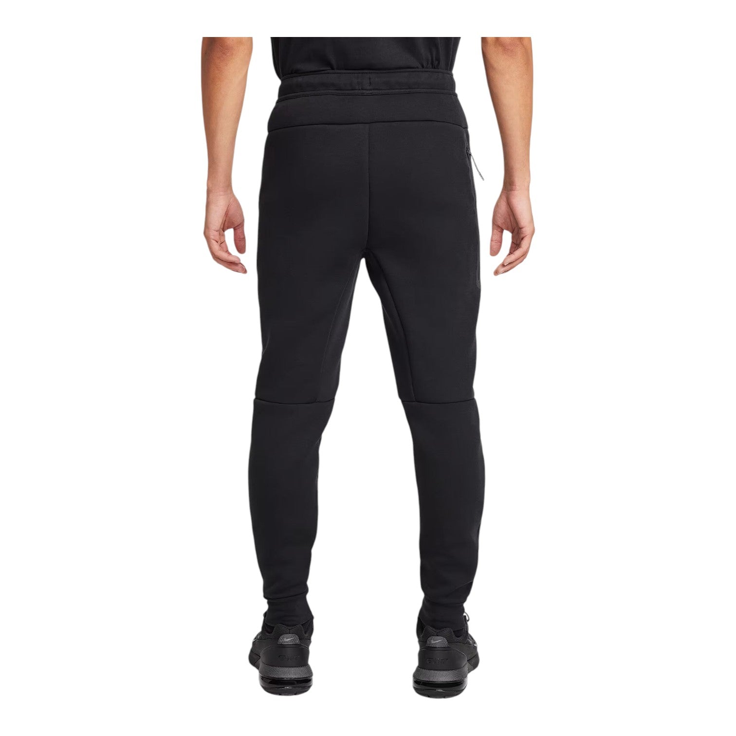 Tech Fleece Joggers 'Black Bright Crimson'