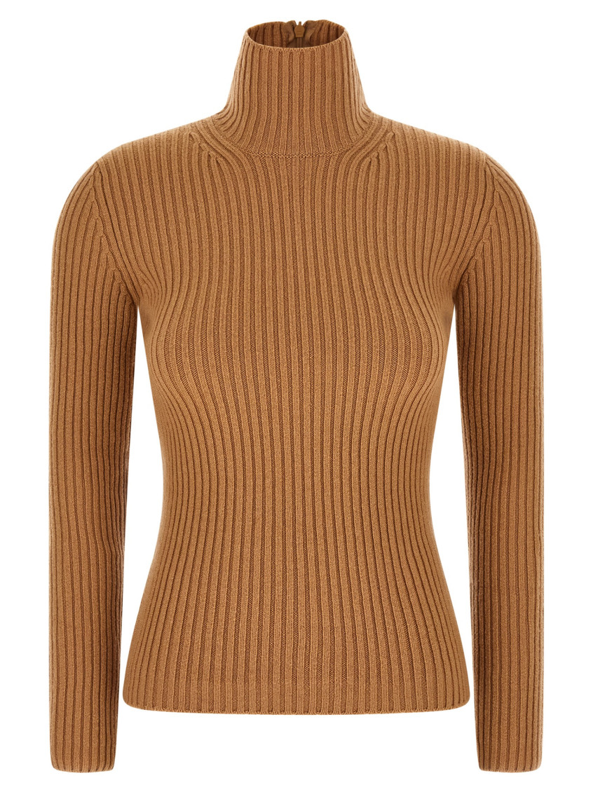 Ribbed Long-sleeve T-shirt