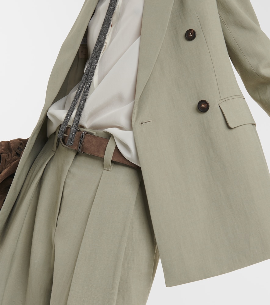 Double-breasted blazer