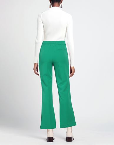 Herzensangelegenheit Woman Pants Green Size 12 Polyester, Elastane