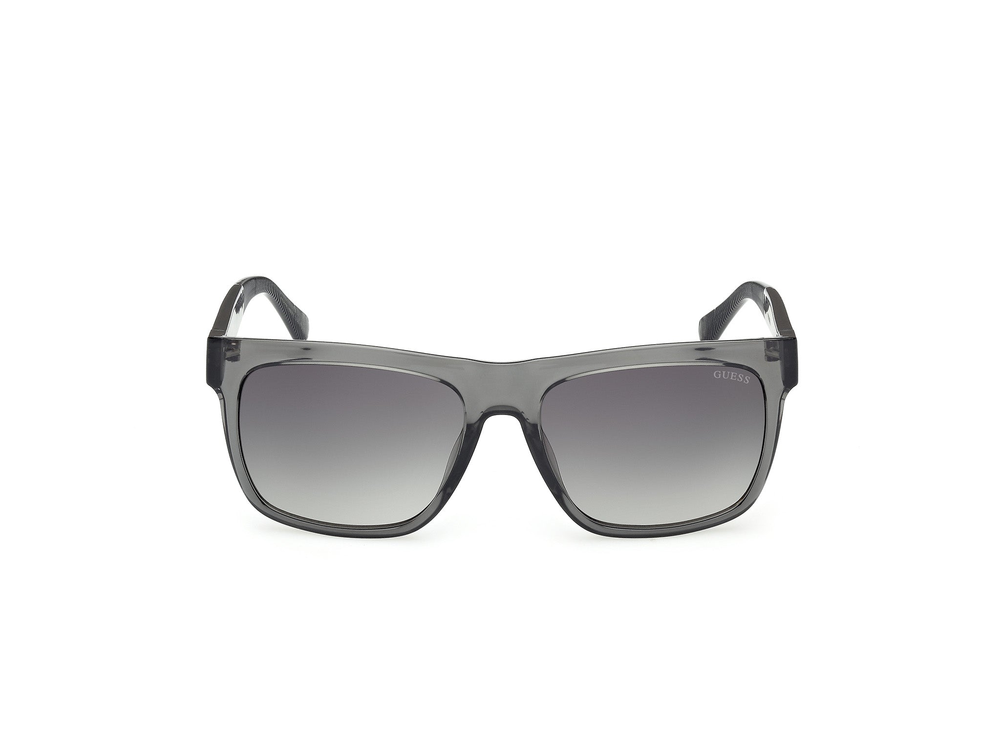 Guess Hombre Guess GU00222 20B Gafas de sol Inyectado Gris Fumar Cuadrada Norma