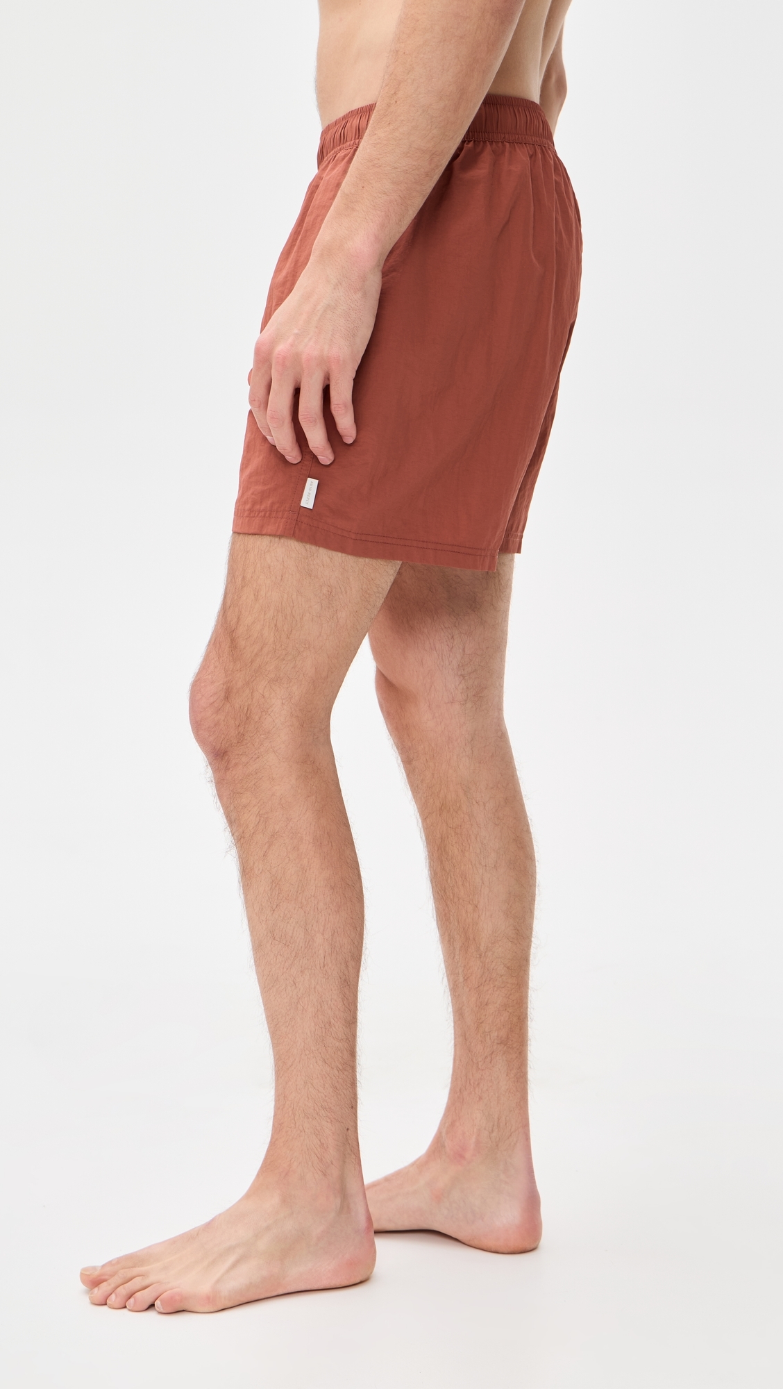 Solid Sebastian Swim Trunks 5.5 Saltstone
