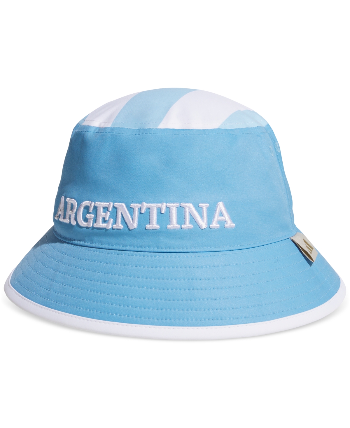 Men's Argentina Fan Bucket Hat - Light Blue