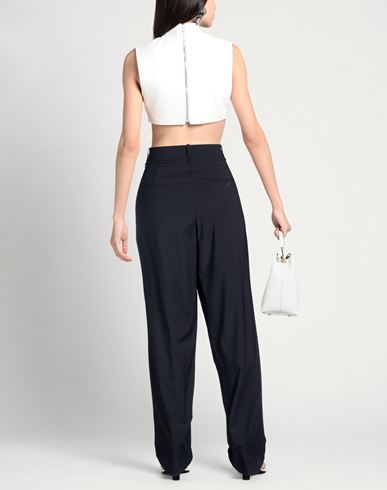 Woman Pants Midnight blue Size 0 Virgin Wool, Polyamide, Elastane