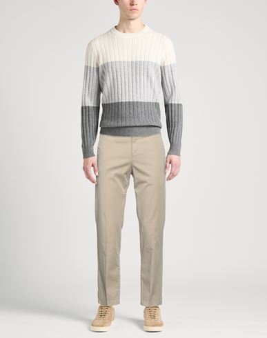 Pt Torino Man Pants Sand Size 34 Cotton, Silk, Elastane