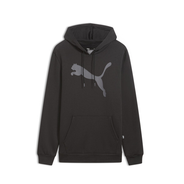 PUMA Big Cat Men's Logo Hoodie in Black