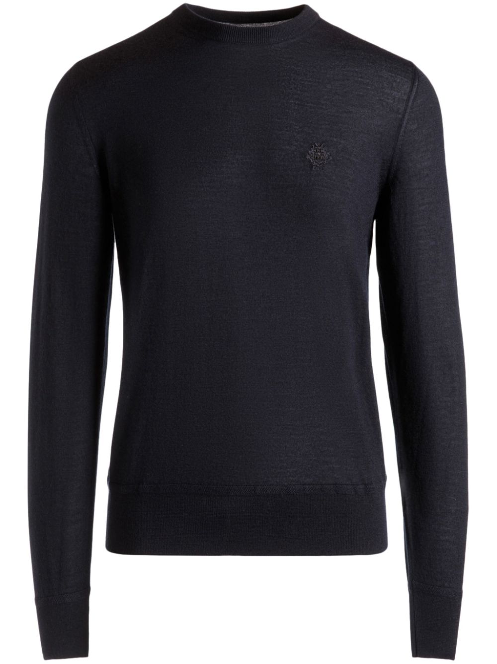 X Adrien Brody crew-neck jumper - Blue