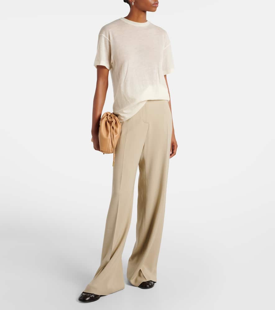 Auden high-rise straight pants