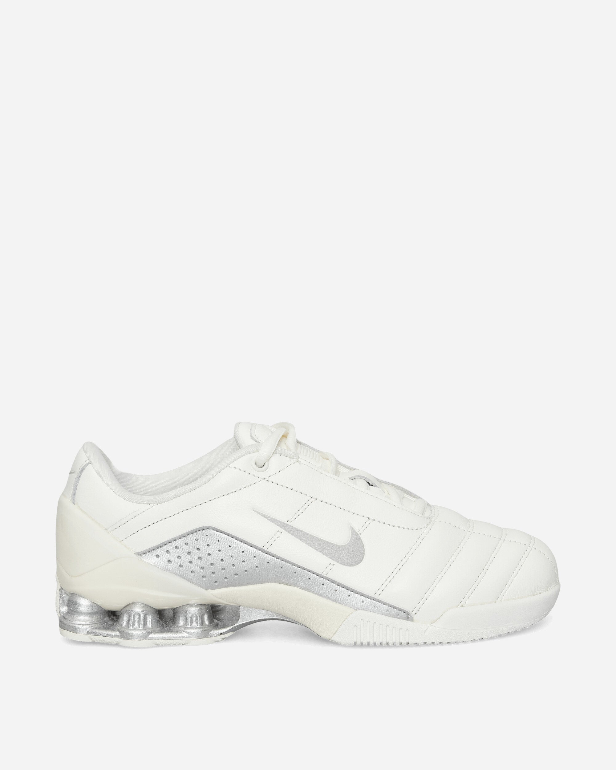 Women s T90 Shox Magia Sneakers Sail / Metallic Silver