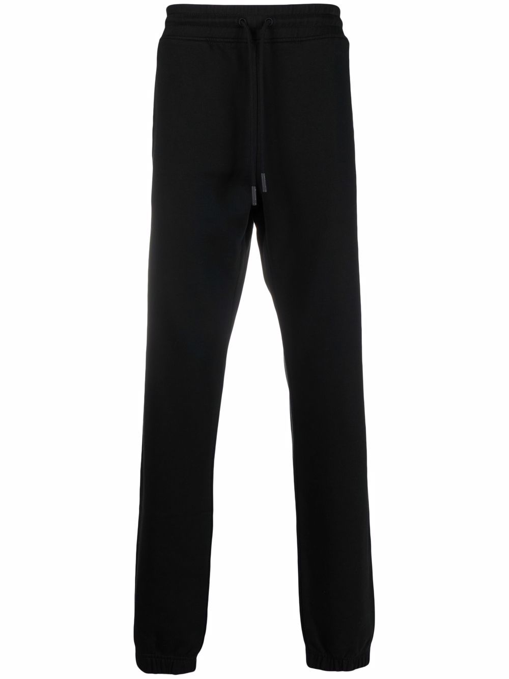 Folk print track pants - Black
