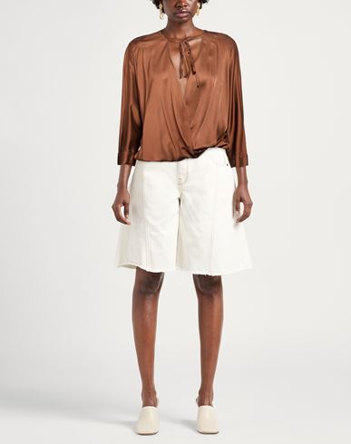 Woman Top Brown Size 10 Viscose
