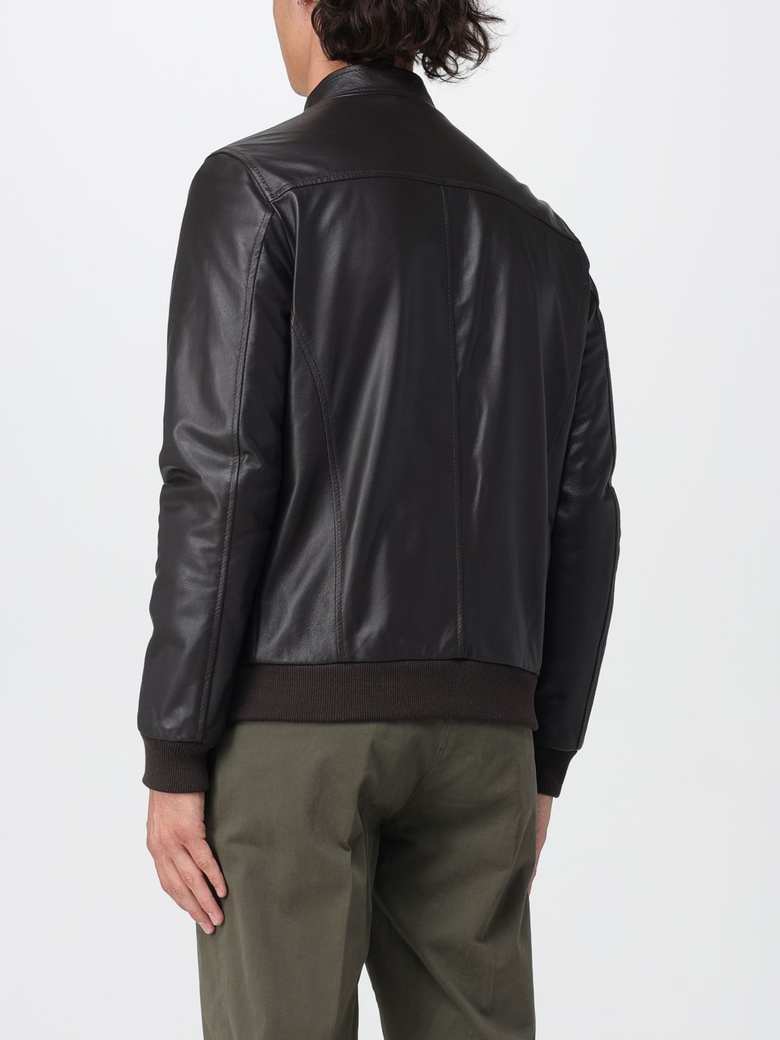 Jacket Men color Dark