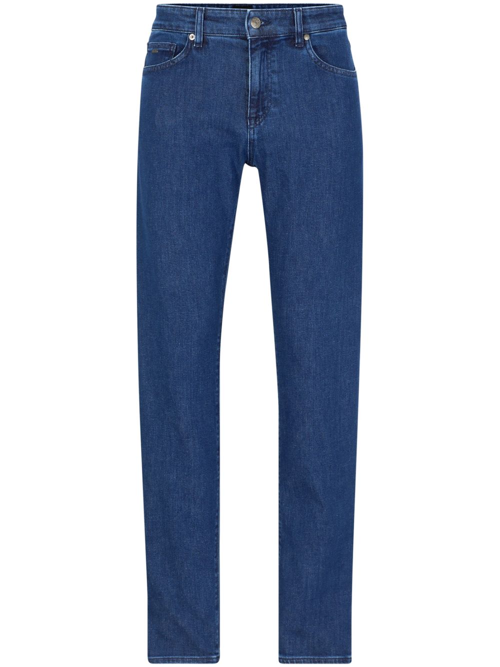 BOSS mid-rise straight-leg jeans - Blue
