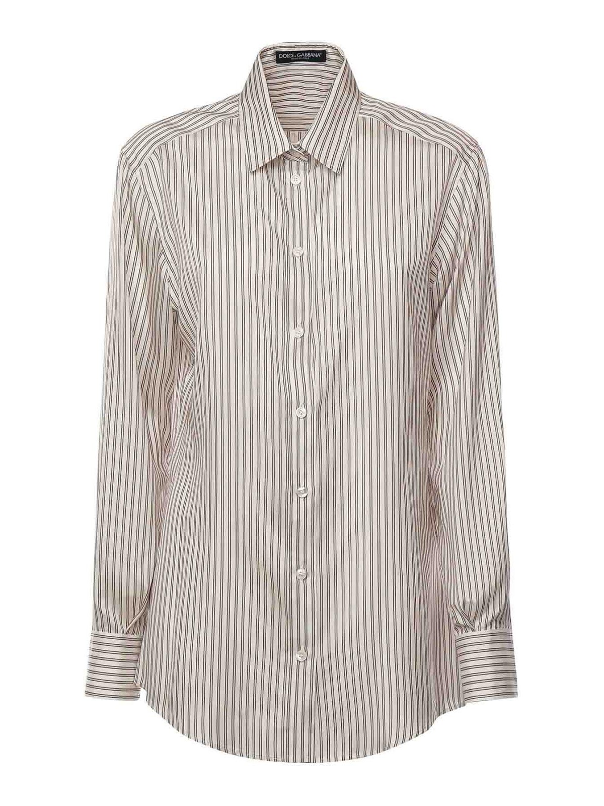 Striped Silk Shirt