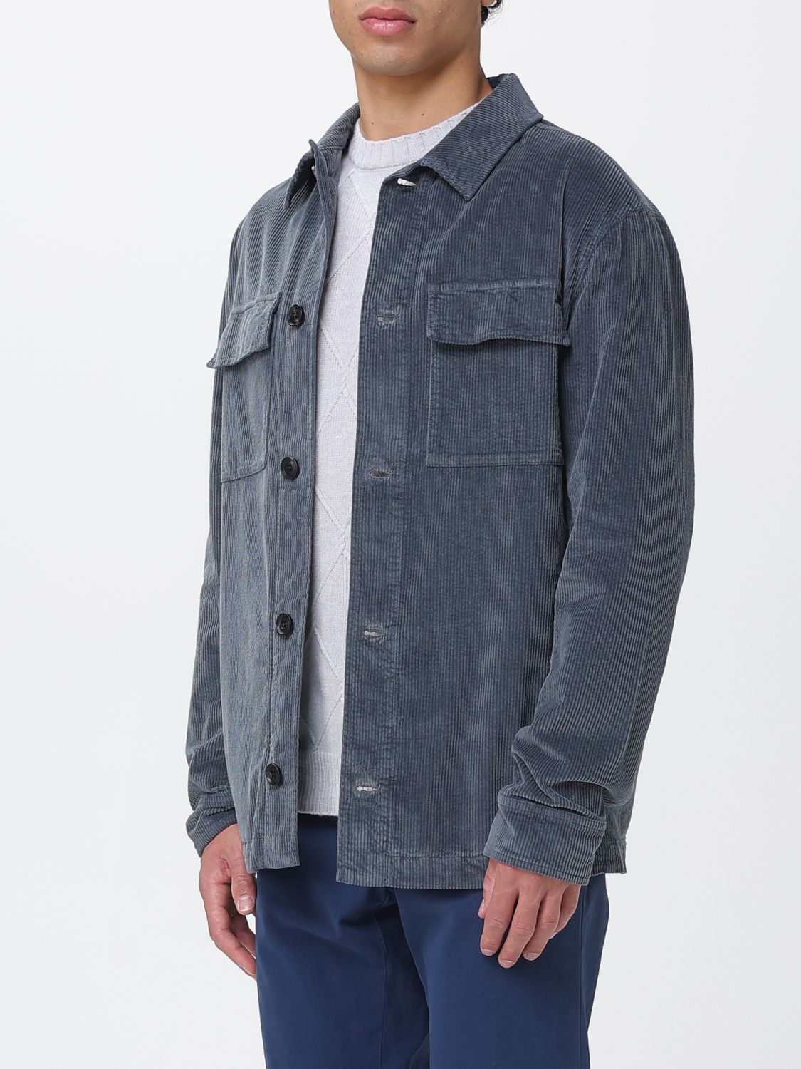 Jacket Men color Grey