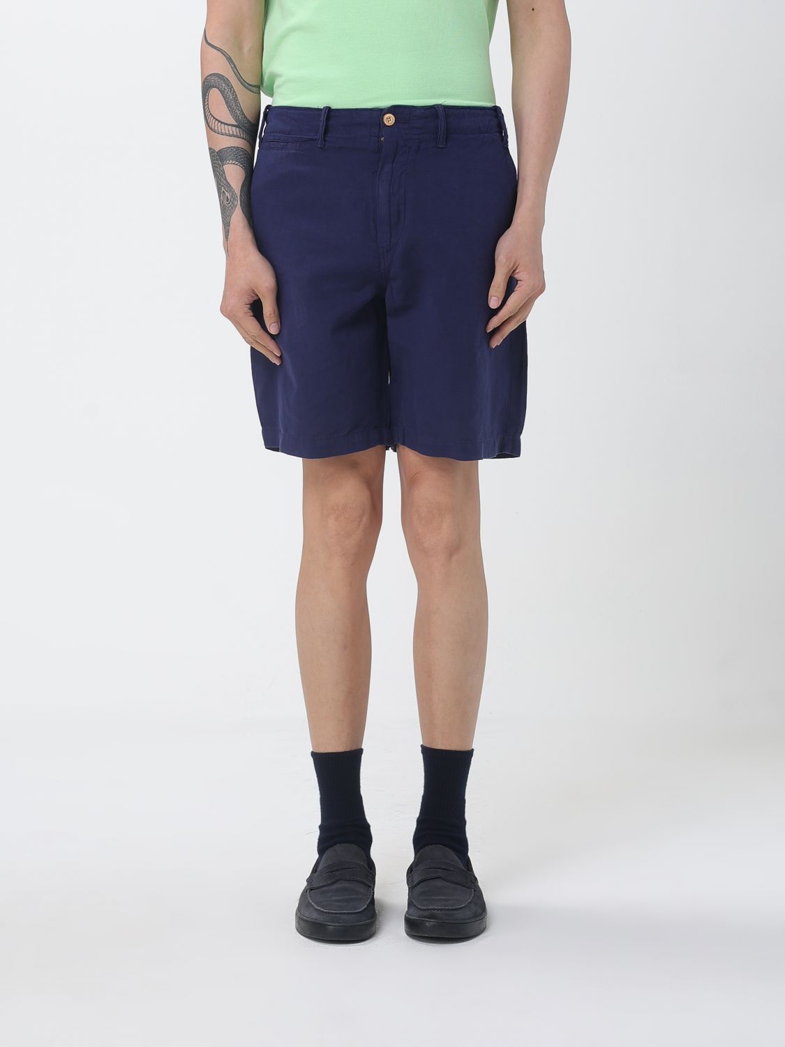 Shorts Men color Beige