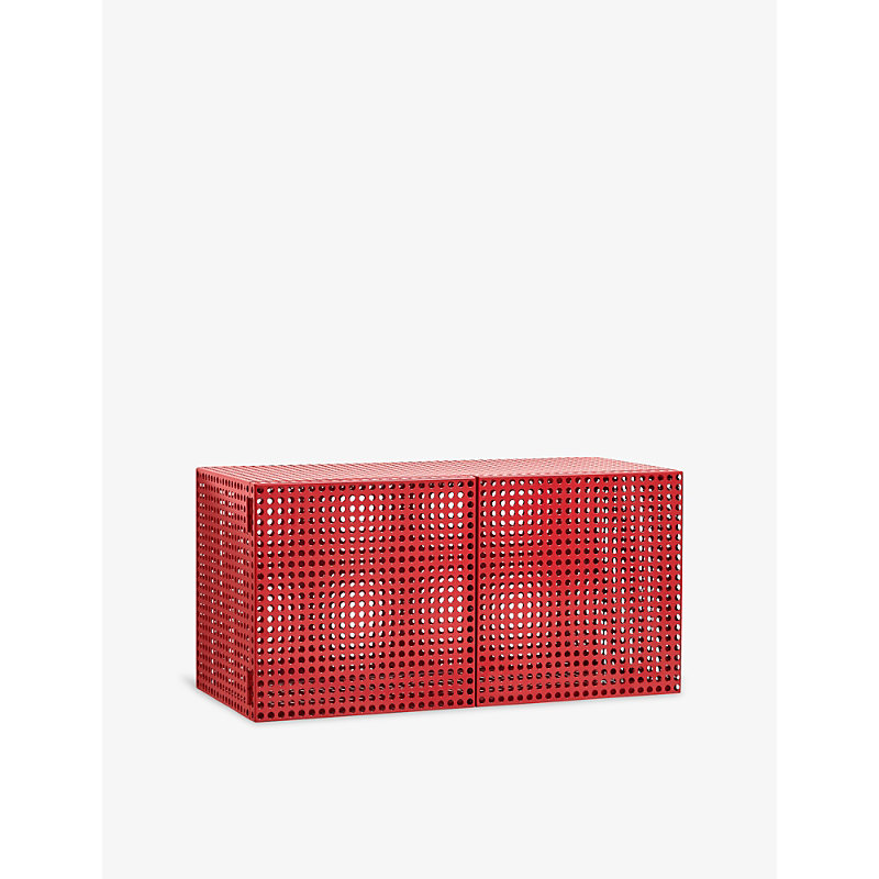 Perforated Small Stainless-Steel Wall Cabinet