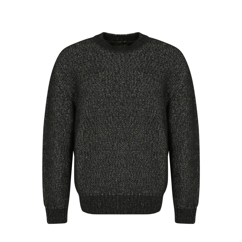 Cashmere Blend Sweater — Black