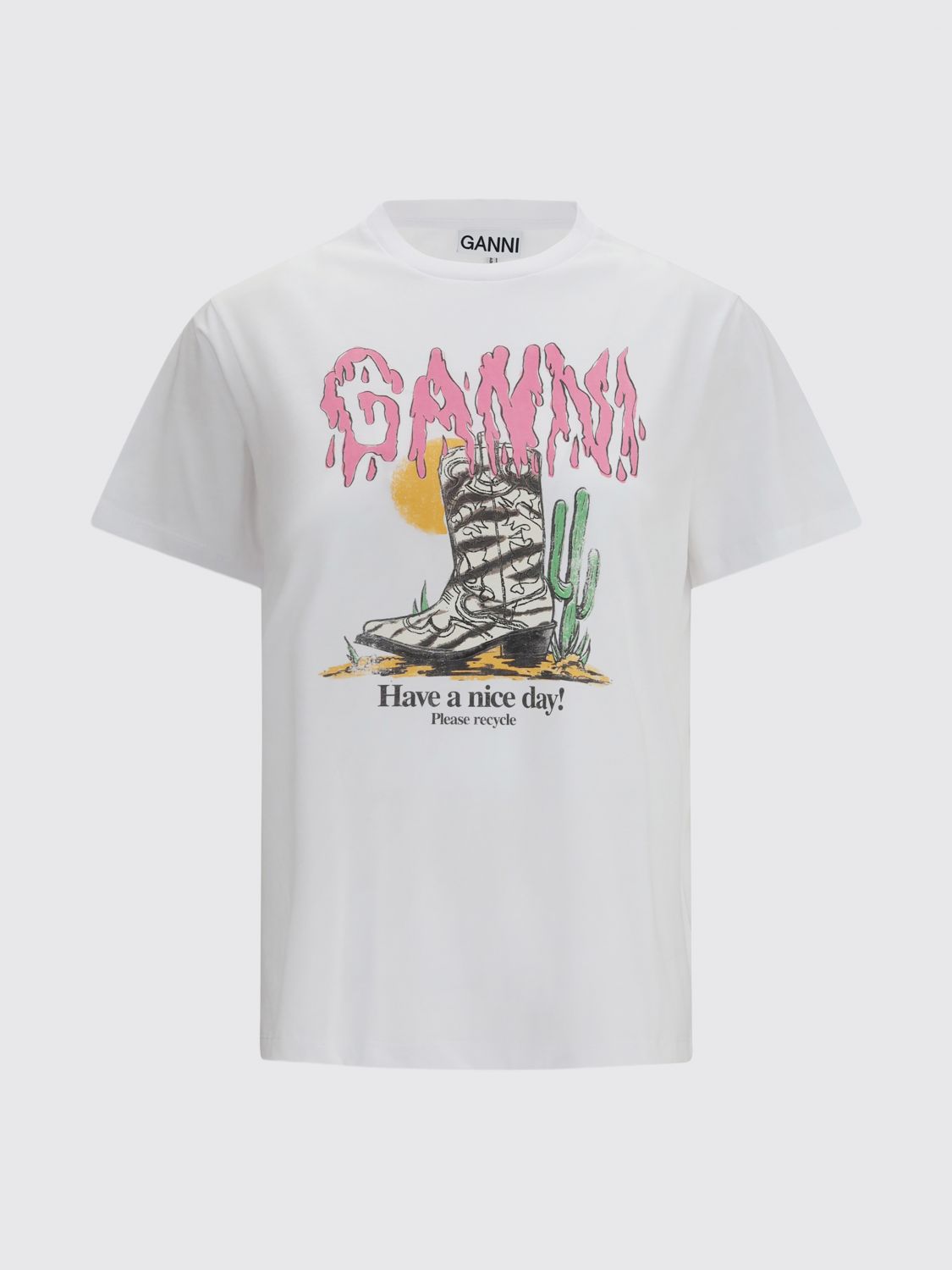 T-Shirt Woman color White