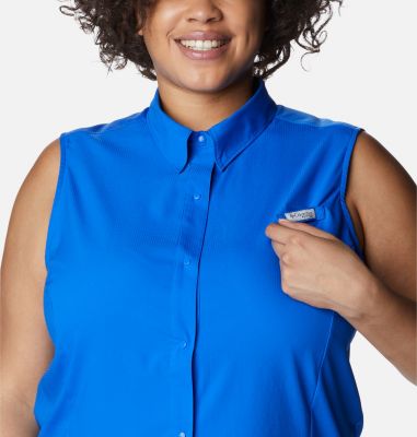 Women's PFG Tamiami  Sleeveless Shirt - Plus Size-