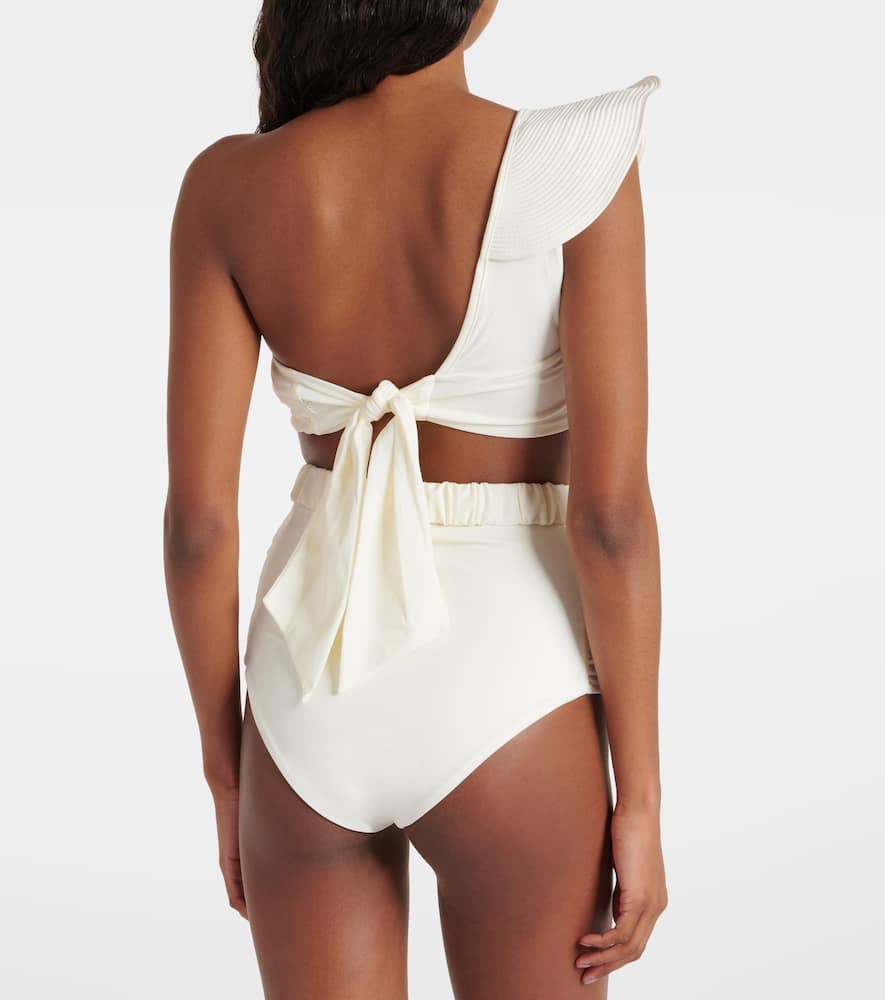 High-rise bikini bottoms