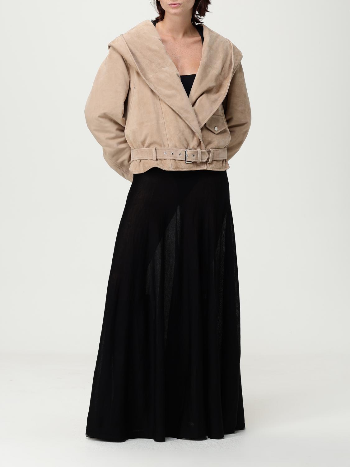 Jacket ALAÏA Woman color Beige