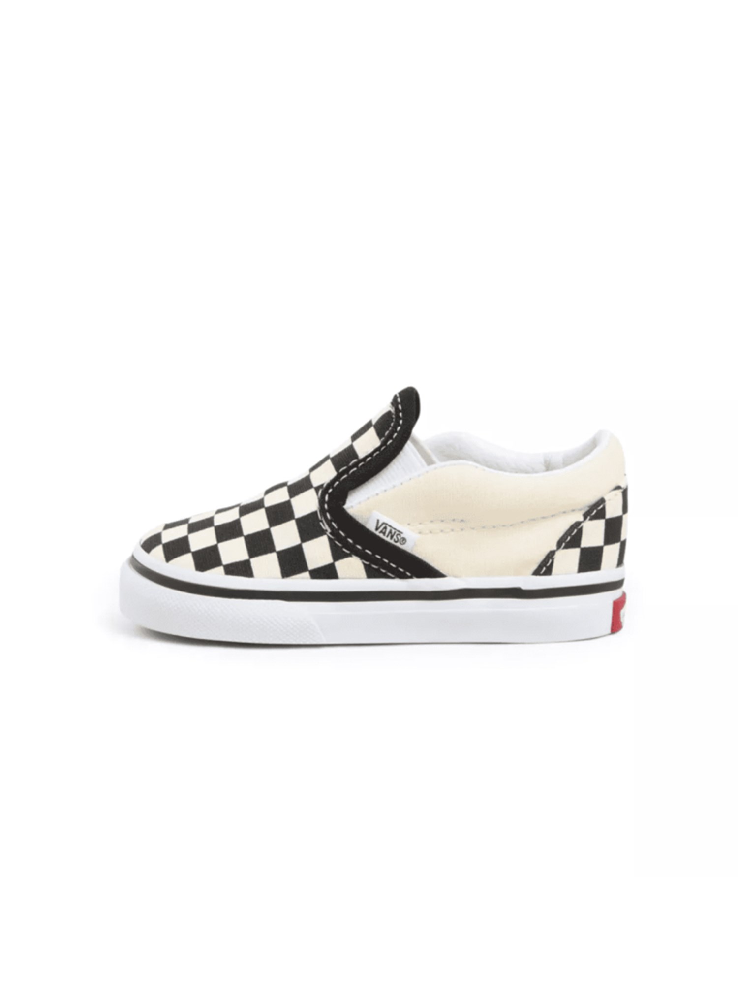 Td classic slip-on blk & whtchckerboard/wht
