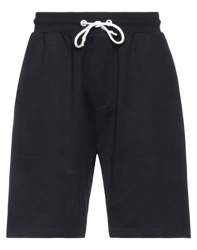 Man Shorts & Bermuda Shorts Midnight blue Size L Cotton