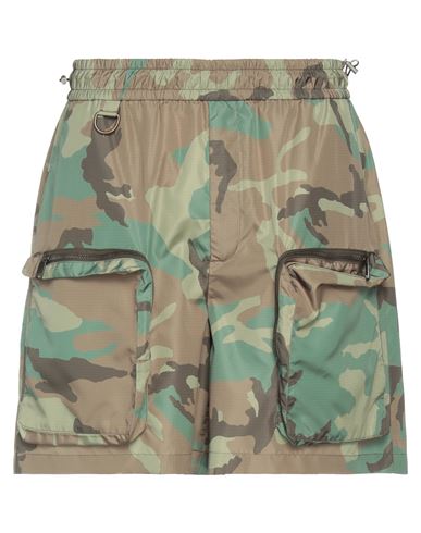 Man Shorts & Bermuda Shorts Military green