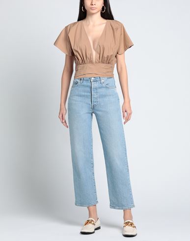 Woman Top Khaki