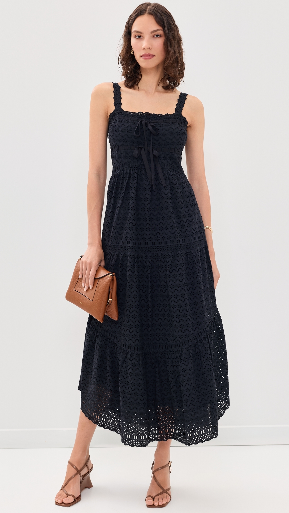 Constance Cotton Dress Midnight