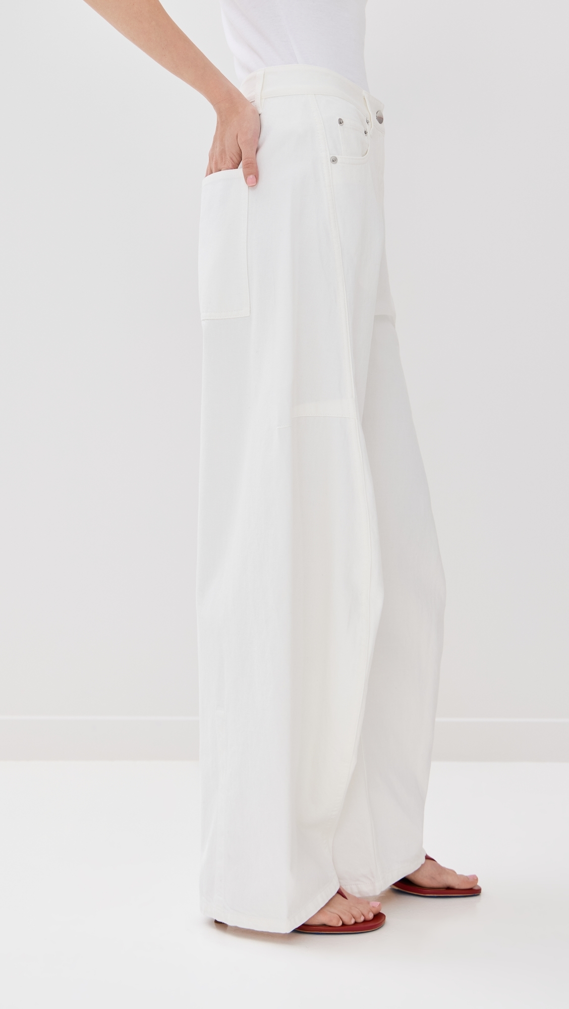 Spring Denim Sid Jeans White