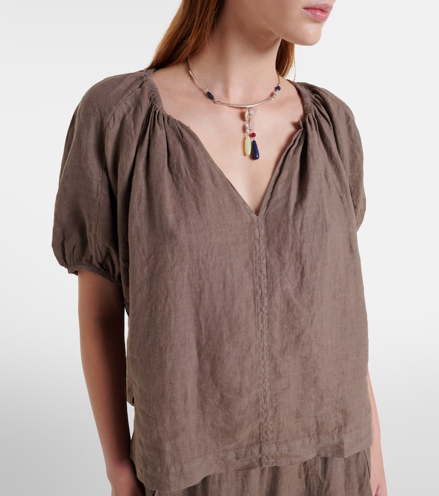 Cosette linen blouse