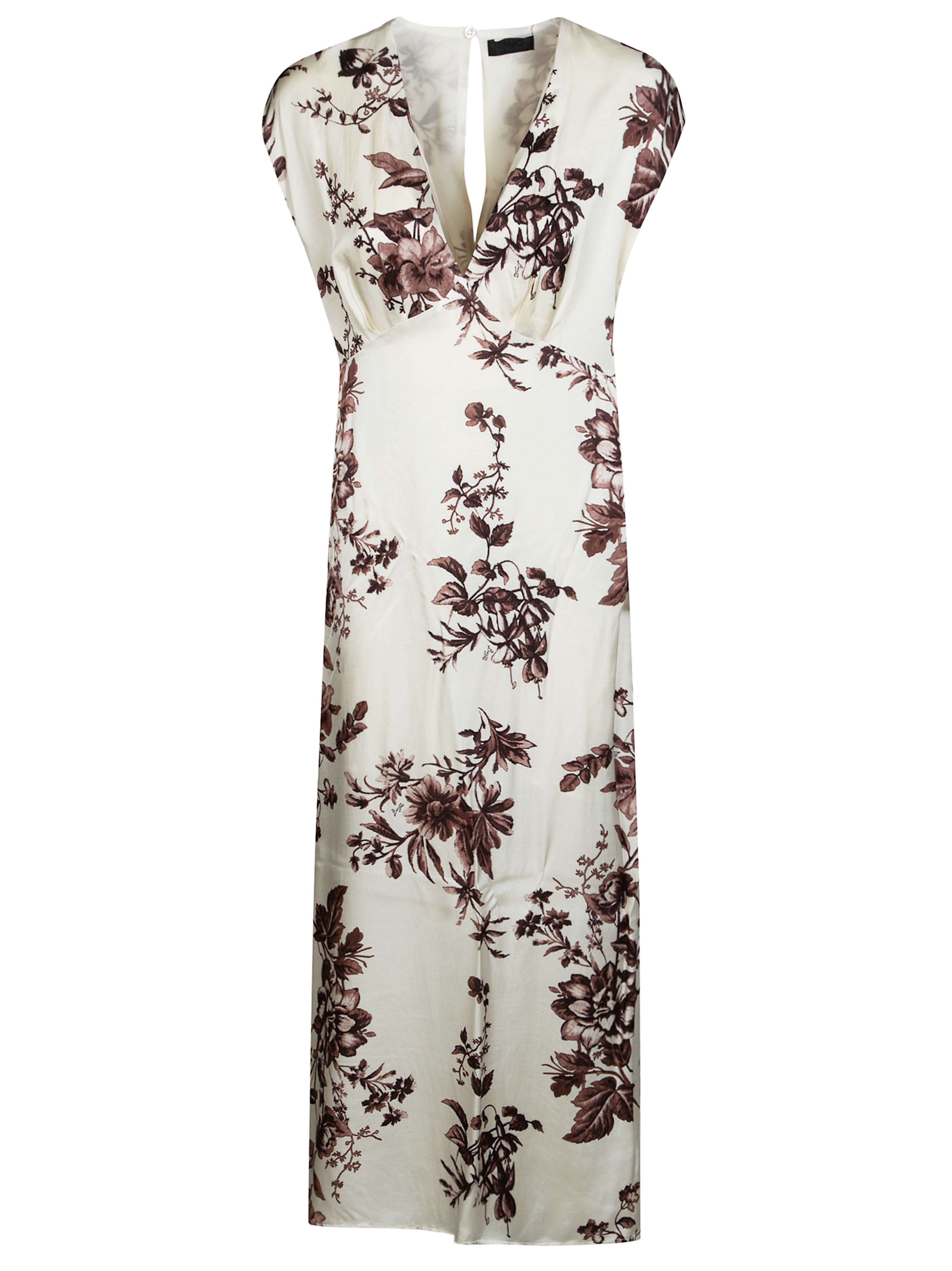 Elegant Women's Floral Print Kimono Suit