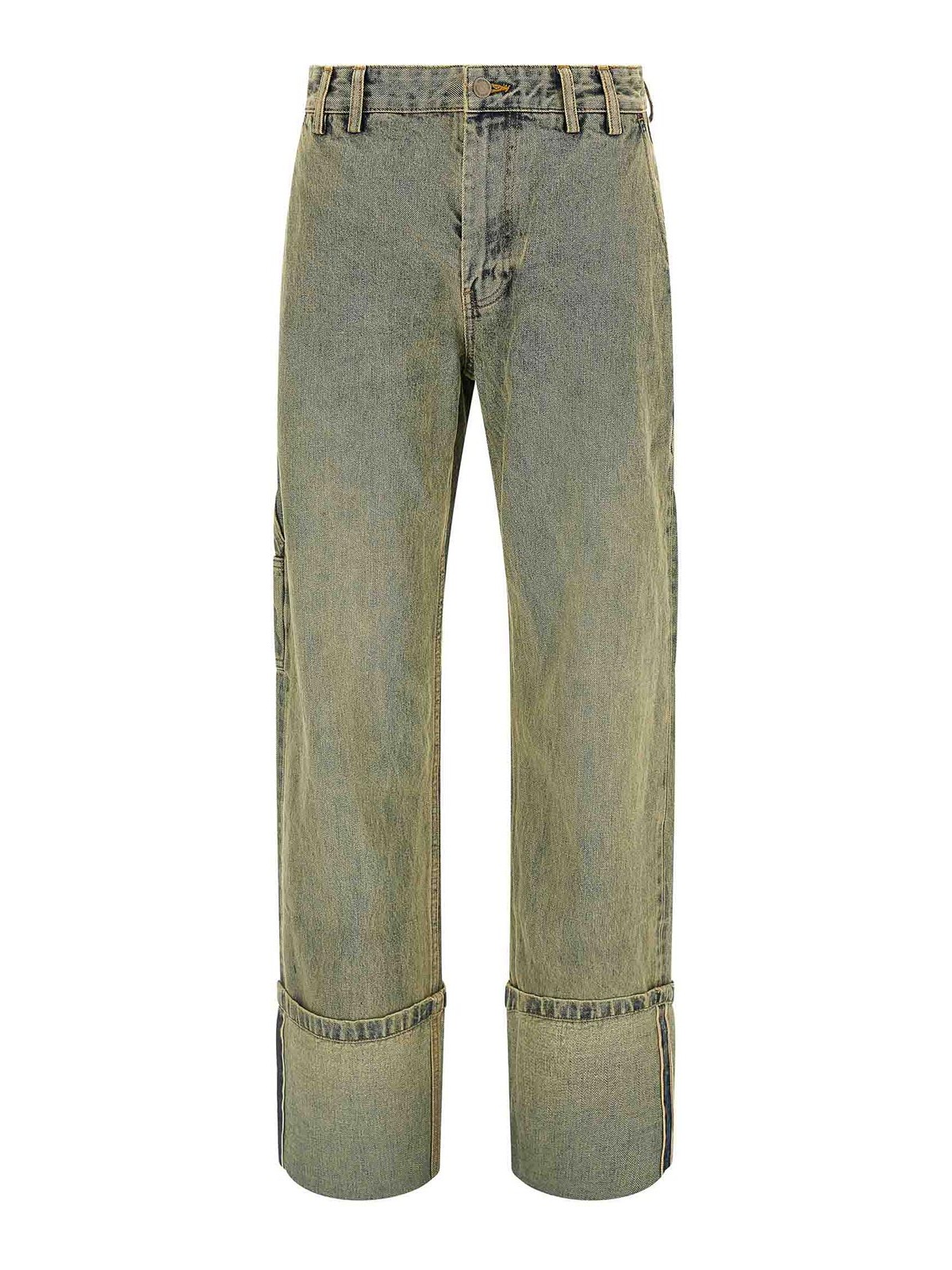 Cuff Surface Wave Jeans