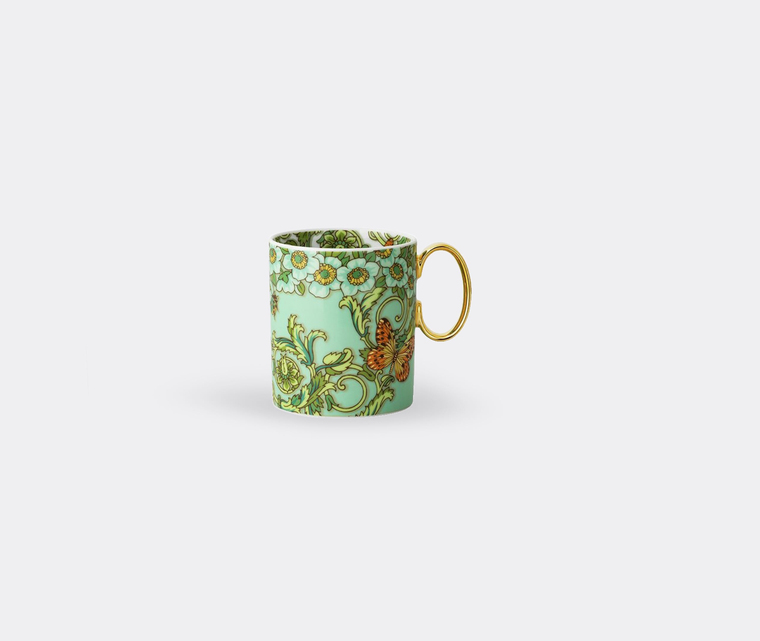 'jardin De Versace' Mug, Anniversary Collection, Green