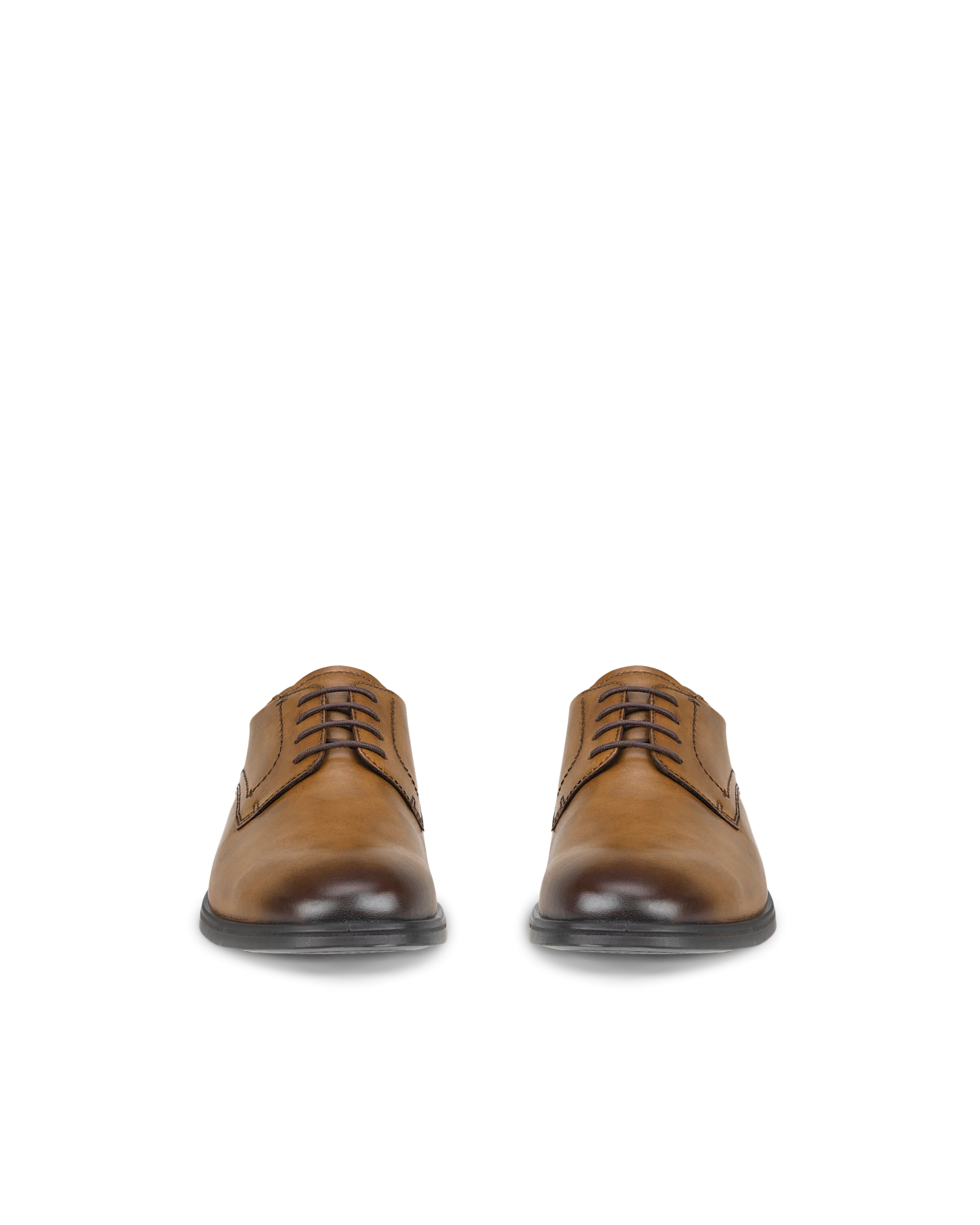 Melbourne - Men's Leather Derby Shoe - Brown
