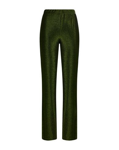 Woman Pants Green Size 10 Polyamide, Metal, Elastane