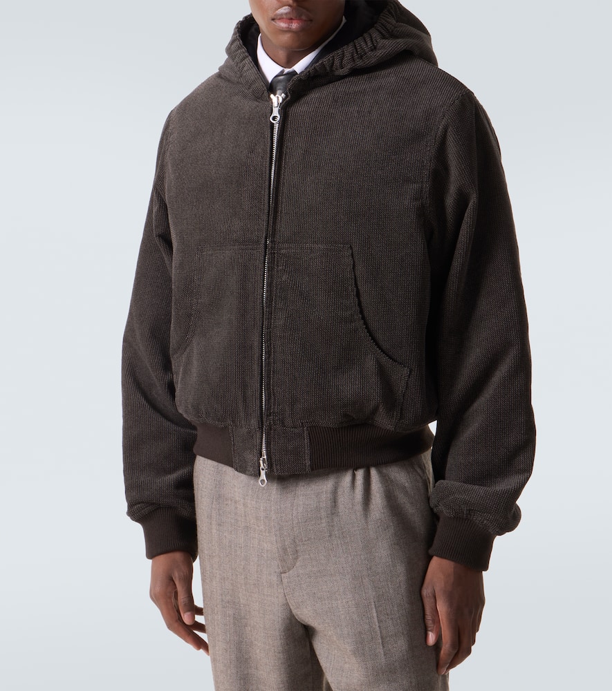 Bank cotton twill corduroy jacket