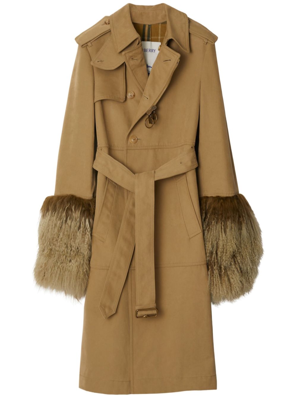 Trenchcoat With Cuff Details Coats