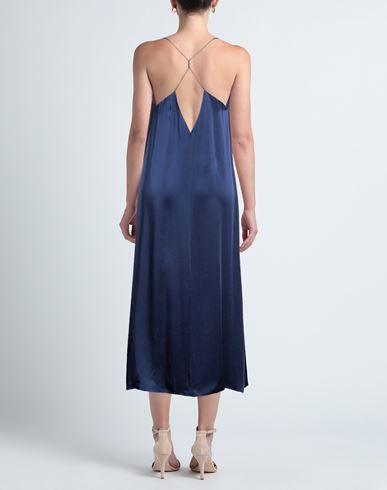 The Nina Studio Woman Midi dress Navy Size M Polyester