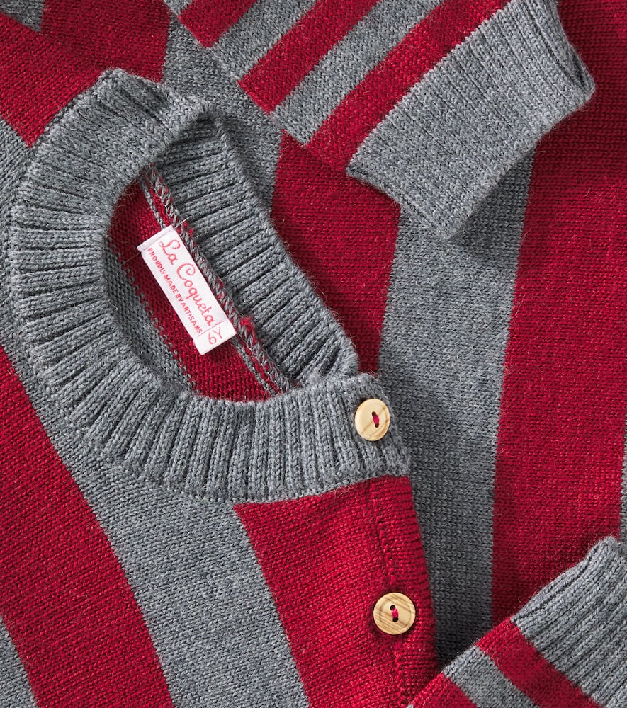 Bromo striped wool sweater
