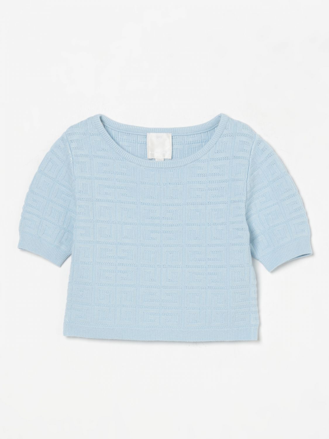 Sweater GIVENCHY Kids color Gnawed Blue