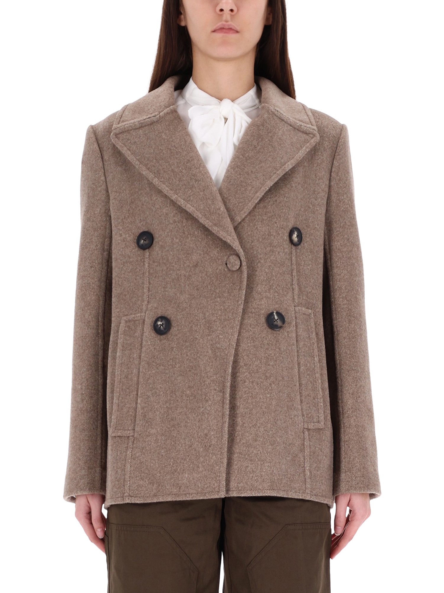 Wide twill jacket